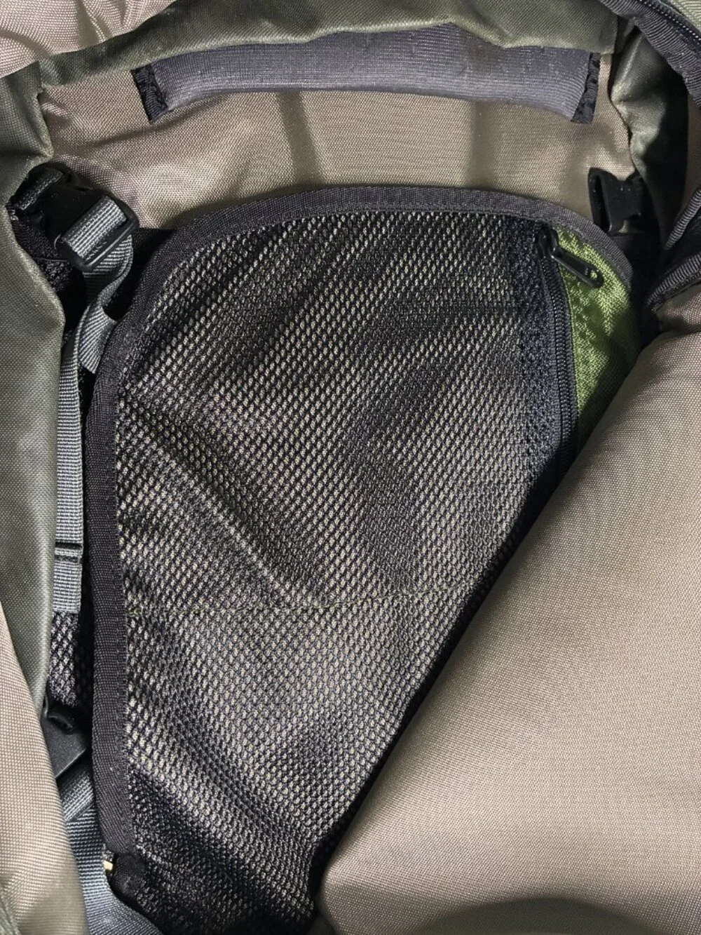 Vintage REI Expandable Workload Commuter Backpack Olive Green Tech Bag